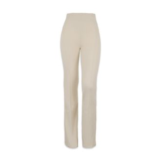 Freddy Pantaloni WR.UP flare vita alta in cotone con impunture