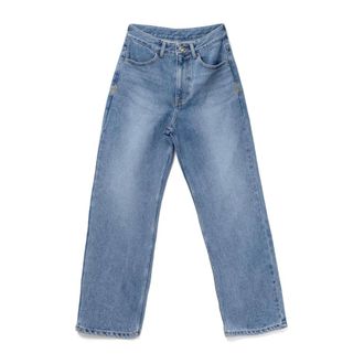 Ader Error Sig SV Tag Jeans 01 - male - Ader Error - Straight Fit Jeans - Blue - S - Jeans