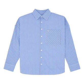 Worst Behavior Mujer, Blusas y Camisas, Azul, Talla: S