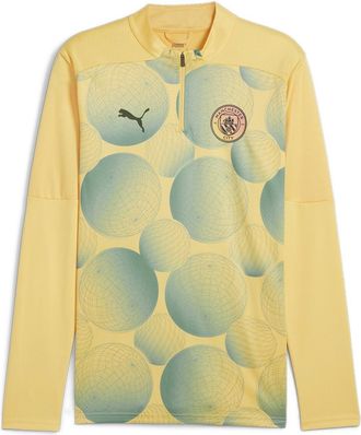 Puma Mens Manchester City FC Fourth Pre Match Drill Jacket Blue S