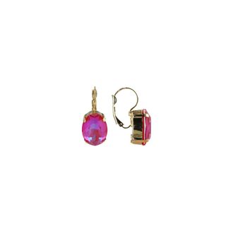 Lott. Gioielli CE SW Oval Stone Hook M - Fuchsia in Fushia at Nordstrom, Size Medium