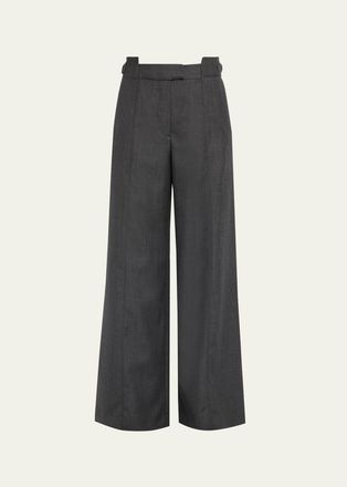 Officine G&eacute;n&eacute;rale Zelia Wide-Leg Pants