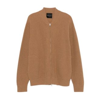 Roberto Collina Heren, Jassen, Bruin, Maat: L