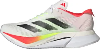 adidas (WMNS) adidas Adizero Boston 12 White Core Black Lucid Red JQ2554