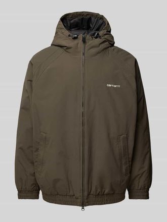 Carhartt Work in Progress Jacke mit Label-Stitching Modell KITE in Oliv, Größe XL
