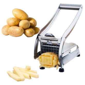 Trade Shop Trade Shop - Cortadora De Patatas Peladora De Patatas Verduras Zanahoria Acero