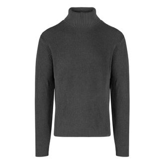 Bomboogie Jersey de cuello alto de canal&eacute; - Knitwear - Hombre - Gris - L