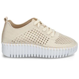 Ilse Jacobsen Tulip 4271 Polyester Womens Lace Up Shoes - Kit White - Size:UK 3