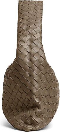 Bottega Veneta Womens Hop Bag Beige Main: Calfskin Handbags Hand