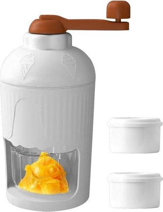 OEM M&aacute;quina De Hielo Manual, M&aacute;quina Para Hacer Hielo Raspado A Mano, Batidora Port&aacute;til Y Trituradora De Hielo, Picnics Y Aventuras Al Aire Libre