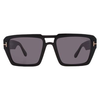 Tom Ford Redford Smoke Navigator Mens Sunglasses FT1153 01A 56