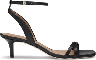 BOSS strappy leather sandals - Black