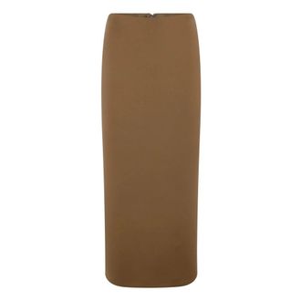 Max Mara Mujer, Faldas, Marr&oacute;n, Talla: M