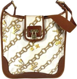 Louis Vuitton Pre-owned Cross Body Bags, female, White, Size: ONE SIZE Pre-owned Vintage Cross Body Bag