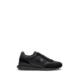 Guess Rexlor Sneakers - Dames - Schoenen - Zwart - Maat: 41 EU Leer