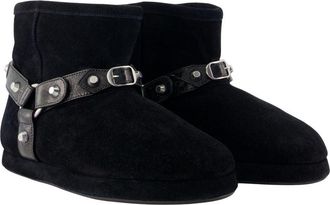 Balenciaga Womens Ankle Boot Black Calfskin