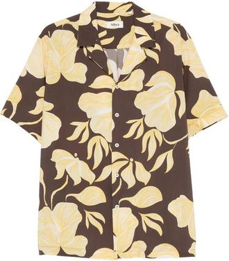 Altea Floral-print Short-sleeve Shirt