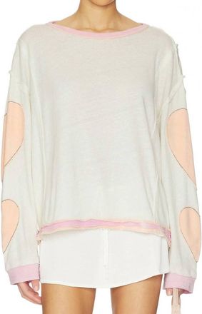 Free People Your A Star Tee In Mint Heart