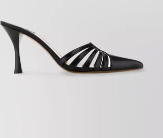 PARIS TEXAS leather mules