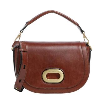 The Bridge Handbags, female, Brown, ONE SIZE, Ilaria Cowhide Shoulder Bag