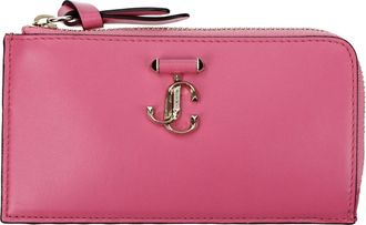Jimmy Choo London Pink Leather Womens Wallet
