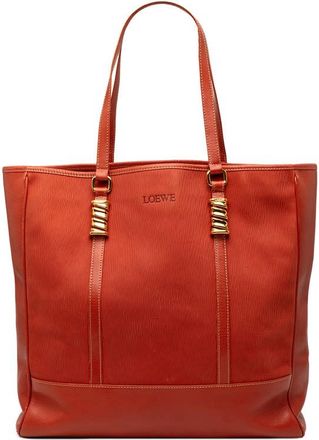Loewe Pre-owned Loewe Leather Velazquez Twist Tote Ladies ZQ4NNK3N4G4KQVFE