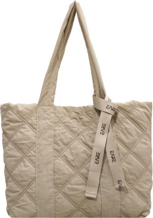Generic Nylon Tote Bag Soft Cloth Shoulder Bag Work Tote for College Office Gym (Beige)