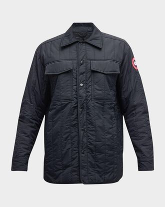 Canada Goose Men & apos;s Carlyle Quilted Overshirt