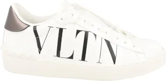 Valentino Open VLTN Leather Low-Top Sneakers