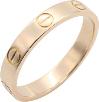 Cartier Gold Pink Gold (18K) Band Ring (Pre-Owned)