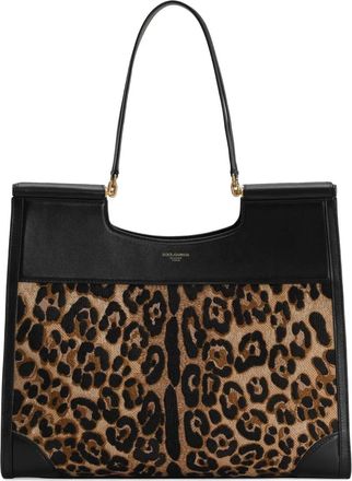 Dolce & Gabbana Borsa tote Sicily grande - Marrone