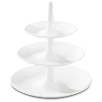 Koziol Soporte Para Postres Babell L Blanco 31,4 Cm