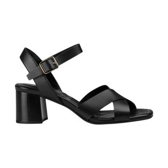 Doucal's High Heel Sandals, female, Black, Size: 9 US Cross-strap High Heel Sandals