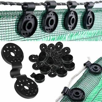 OEM 100 Clips Para Toldos, Clips De Fijaci&oacute;n Para Lonas, Clips Especiales Con Ojales De Pl&aacute;stico, Clips De Fijaci&oacute;n Resistentes A Los Rayos Uv Para Pantal