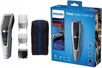 Philips Recortadora De Barba Philips Hc5630 Con Accesorios Y Estuche Impermeable