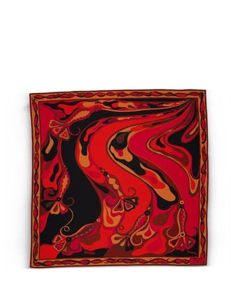 Emilio Pucci Foulard 90X90 In Seta