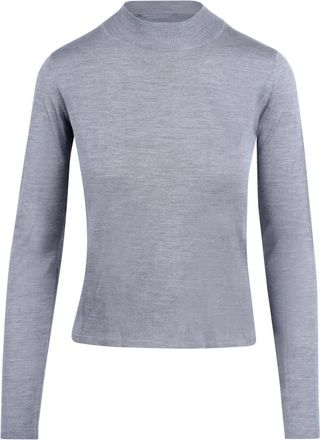 Max Mara Falesia Sweater - Dames - Coltruien - Grijs - M - Truien & Vesten