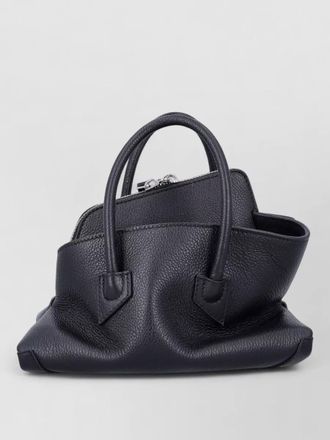 The Attico la passeggiata mini suede tote bag