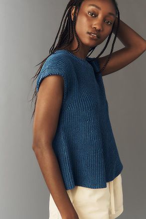 Pilcro Cotton Knit Swing Top
