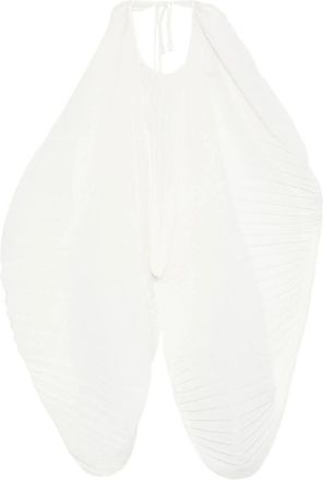 Mark Kenly Domino Tan Anthea-Atelier Pliss&eacute; Blouse