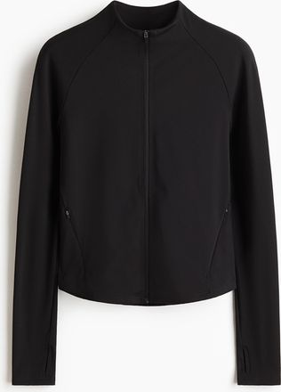 H&M SculptMove Sportjacke - Schwarz