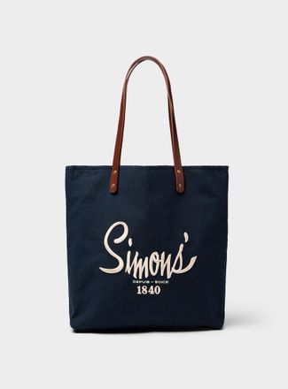 Simons Womens Organic cotton 1840 tote bag Our History, Our Heritage Collection