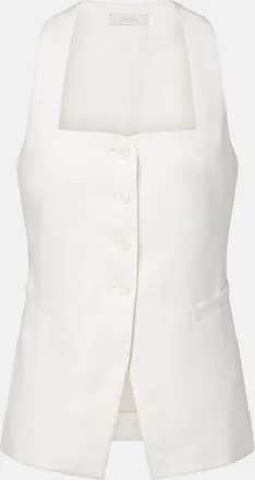 Faithfull The Brand Jackie linen vest