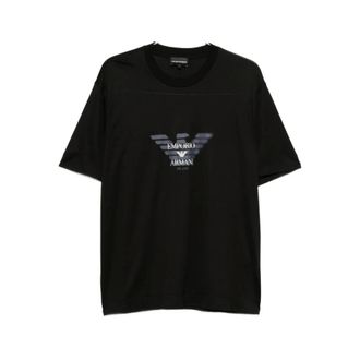 Emporio Armani Heren, Tops, Zwart, Maat: 3XL