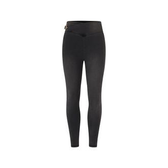 Freddy Jeggings WR.UP con vita alta decorata da fibbia laterale