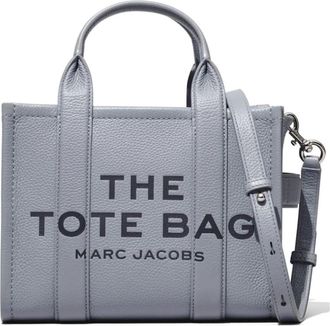 Marc Jacobs The Small Leather Tote - Dames - Shoppers - Grijs - ONE Size - Leer - Tassen