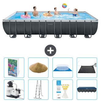 Intex Piscina Ultra Xtr Rectangular - 732x366x132 Cm - 9-piezas S591