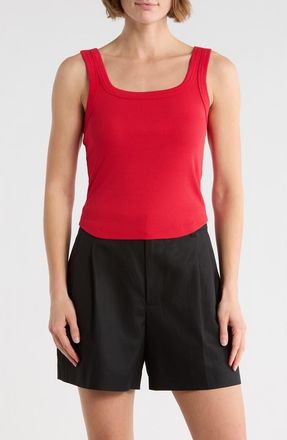 Madewell Brightside Luma Tank in Cerise at Nordstrom Rack, Size Xx-Small