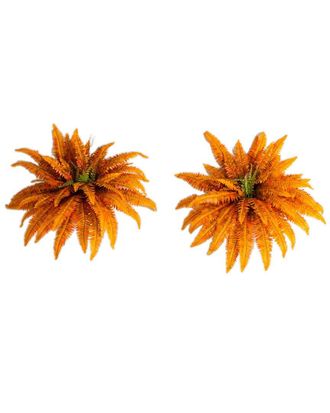 Nearly Natural 40In. Autumn Artificial Fall Boston Fern - Set Of 2