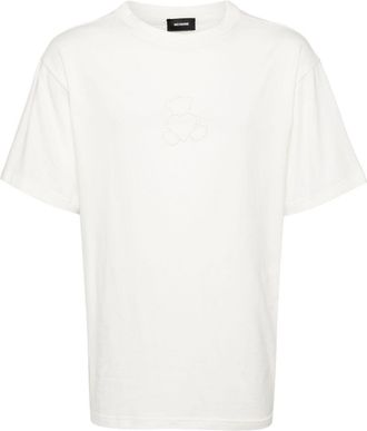 【関税込み】We11done ホワイト スパークルロゴ 長袖Tシャツ White Spark Logo T-shirt by We11done on Sale